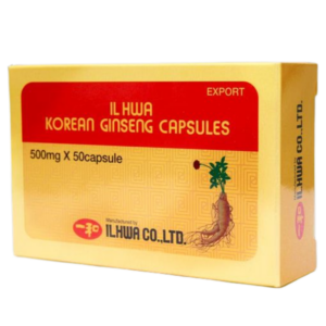 Tongil Ginseng Coreano Il Hwa 50 cápsulas