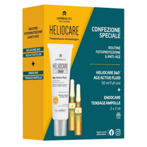 Heliocare 360 Age Active SPF50 50ml + 2 Ampollas Endocare Tensage 2ml