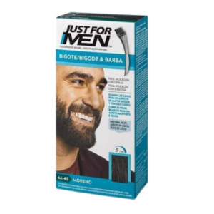 Just For Men gel colorante moreno para bigote, barba y patillas 30ml