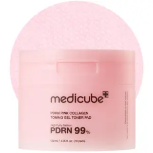 Medicube Pdrn Pink Collagen Toning Gel Toner Pad 7