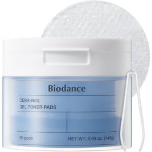 biodance cera nol gel toner pads 60pads