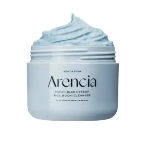 Arencia Fresh Blue Hyssop Mochi Cleanser 120g