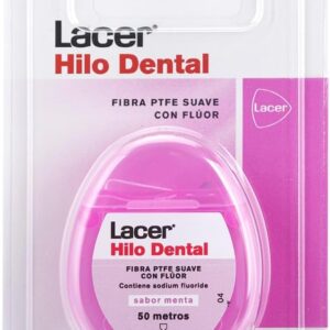 Lacer Hilo Dental Fluor Triclosan y Menta