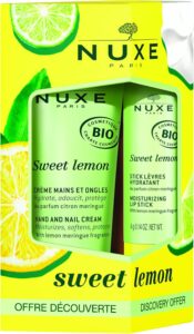 Nuxe Sweet Lemon DUO Manos 30ml y Labios 4g